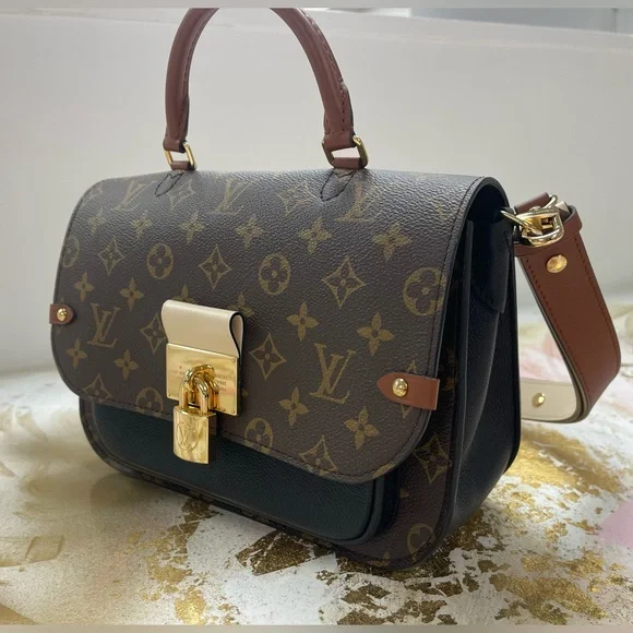 Louis Vuitton Vaugirard Handbag Monogram Canvas with Leather / authentic - Picture 3 of 14